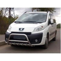 Кенгурятник WT003/4 (нерж.) без напису, 51 мм для Fiat Scudo 2007-2015