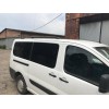 Рейлінги, Чорний колір Довга база, Металеві ніжки для Fiat Scudo 2007-2015