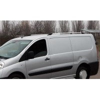 Рейлінги Хром Довга база, Металеві ніжки для Fiat Scudo 2007-2015