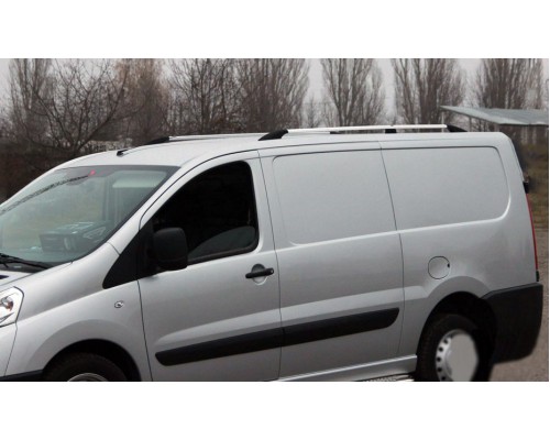 Рейлінги Хром Довга база, Металеві ніжки для Fiat Scudo 2007-2015