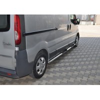 Fiat Talento 2016+ Боковые трубы (2 шт., нерж.) 60 мм, длинная база