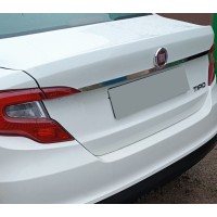 Хром планка над номером (нерж) Sedan (хром) для Fiat Tipo 2016+