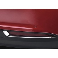 Окантовка задних рефлекторов (Sedan, нерж) для Fiat Tipo 2016+
