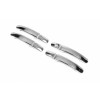 Накладки на ручки (4 шт., нерж.) OmsaLine - Італійська нержавіюча сталь для Ford C-Max 2004-2010 - 48560-11