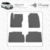 Ford C-Max 2004-2010 Гумові килимки (4 шт, Stingray Premium) - 55495-11