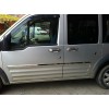 Накладки на ручки (4 шт, нерж.) OmsaLine - Італійська нержавіюча сталь для Ford Connect 2002-2006 - 49371-11
