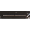Молдинги на двері (4 шт, нерж.) Коротка, OmsaLine - Італійська нержавіюча сталь для Ford Connect 2002-2006 - 53494-11