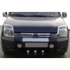 Накладки на фары (2 шт, нерж.) для Ford Connect 2002-2006 - 49375-11