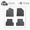 Резиновые коврики (Stingray) 4 шт, Premium - без запаха резины для Ford Connect 2002-2006 - 51569-11