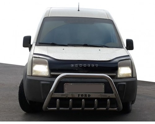 Кенгурятник WT004 (нерж.) 60 мм для Ford Connect 2006-2009