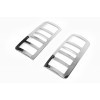 Накладки на стопи варіант №3 (2 шт, нерж) OmsaLine - Італійська нержавіюча сталь для Ford Connect 2010-2013 - 56515-11