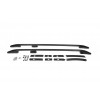 Рейлинги OmsaLine Elegance (2 шт, черные) Короткая база для Ford Connect 2014+ - 72398-11