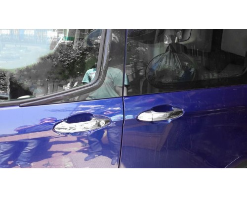 Накладки на ручки (4 шт., нерж.) OmsaLine - Итальянская нержавейка для Ford Courier 2014+ - 56518-11