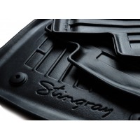Коврики Stingray 3D (5 шт, полиуретан) для Ford Custom 2013-2022 гг
