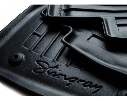 Коврики Stingray 3D (5 шт, полиуретан) для Ford Custom 2013-2022 гг
