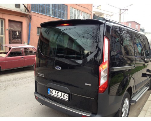 Спойлер ABS (под покраску) для Ford Custom 2013-2022 гг