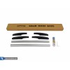 Рейлинги OmsaLine Solid (2 шт, серые) Короткая база для Ford Custom 2013+ - 72373-11