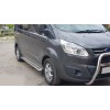 Кенгурятник WT006 (нерж) для Ford Custom 2013+