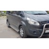Кенгурятник WT006 (нерж) для Ford Custom 2013+