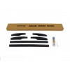 Рейлінги OmsaLine Solid (2 шт, чорні) Коротка база для Ford Custom 2013+ - 72375-11