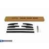 Рейлінги OmsaLine Solid (2 шт, чорні) Довга база для Ford Custom 2013+ - 72376-11