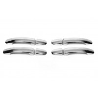 Накладки на ручки Carmos (нерж) 4 ручки для Ford Custom 2013+