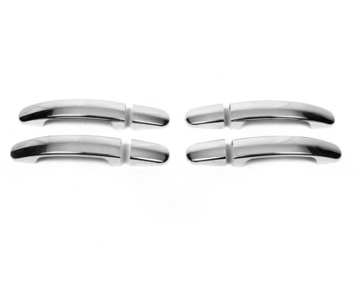 Накладки на ручки Carmos (нерж) 4 ручки для Ford Custom 2013+