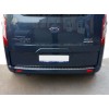 Накладка на задній бампер OmsaLine (нерж.) Матовий відтінок для Ford Custom 2013+ - 65537-11