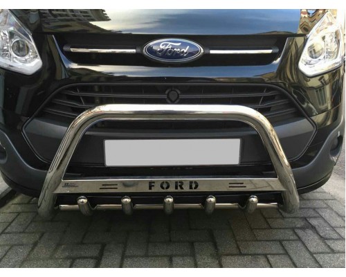 Кенгурятник WT004 (нерж.) 51 мм для Ford Custom 2013+