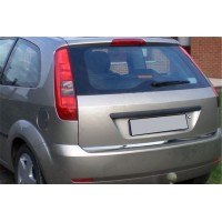 Кромка кришки багажника (нерж.) OmsaLine - Італійська нержавіюча сталь для Ford Fiesta 2002-2008