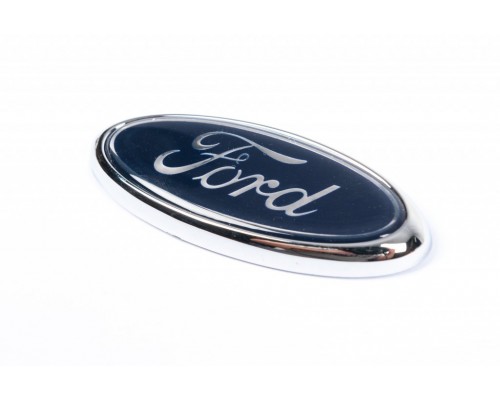 Эмблема Ford (штырь) 105мм на 40мм, 1 штырь для Ford Fiesta 2002-2008 - 54765-11