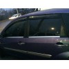 Наружная окантовка стекол (4 шт, нерж) OmsaLine - Итальянская нержавейка для Ford Fiesta 2002-2008 - 53705-11