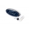 Эмблема Ford (штырь) 147мм на 60мм, 1 штырь для Ford Fiesta 2002-2008 - 54697-11
