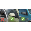 Накладки на зеркала BMW-Style V2 (2 шт) для Ford Fiesta 2002-2008 гг