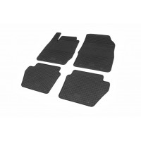 Резиновые коврики (4 шт, Polytep) для Ford Fiesta 2008-2017