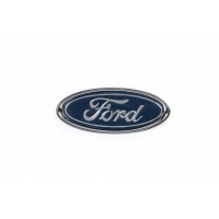 Эмблема передняя 2013-2017 112мм/47мм (на защелках-2022самоклейка) для Ford Fiesta 2008-2017