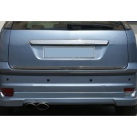 Край багажника (HB, нерж.) для Ford Focus II 2008-2011