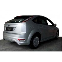 Накладка на задній бампер HB (під фарбування) для Ford Focus II 2008-2011
