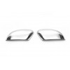 Накладки на дзеркала (2 шт, нерж.) OmsaLine - Італійська нержавіюча сталь для Ford Focus II 2008-2011 - 48573-11
