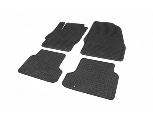 Гумові килимки (4 шт, Polytep) для Ford Focus II 2008-2011 - 64414-11