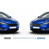 Передні грати (Titanium) для Ford Focus III 2011-2017 - 56971-11