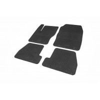Резиновые коврики (4 шт, Polytep) для Ford Focus III 2011-2017