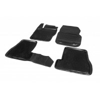 Гумові килимки (4 шт, Niken 3D) для Ford Focus III 2011-2017