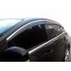 Вітровики з хромом (6 шт, Sunflex) HB для Ford Focus III 2011-2017 - 57614-11