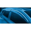 Ветровики с хромом (4 шт, Sunplex Chrome) для Ford Focus III 2011-2017 - 80667-11