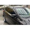 Нижняя окантовка стекол (8 шт, нерж) SW, Carmos - Турецкая сталь для Ford Focus III 2011-2017 гг