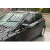 Нижняя окантовка стекол (8 шт, нерж) SW, Carmos - Турецкая сталь для Ford Focus III 2011-2017 гг