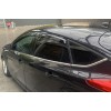 Нижняя окантовка стекол (8 шт, нерж) SW, Carmos - Турецкая сталь для Ford Focus III 2011-2017 гг
