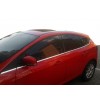 Нижняя окантовка стекол (8 шт, нерж) SW, Carmos - Турецкая сталь для Ford Focus III 2011-2017 гг