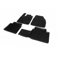Гумові килимки (4 шт, Niken 3D) для Ford Focus IV 2018+